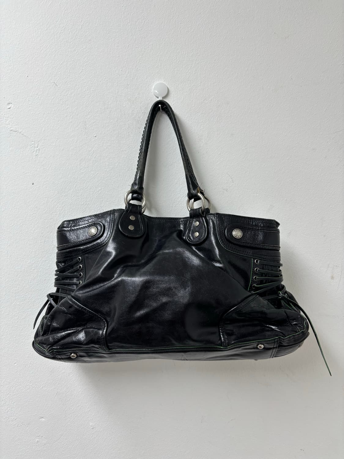 “DNKY” 00s Rare Pinterest Design Lace-Up 상품이미지8