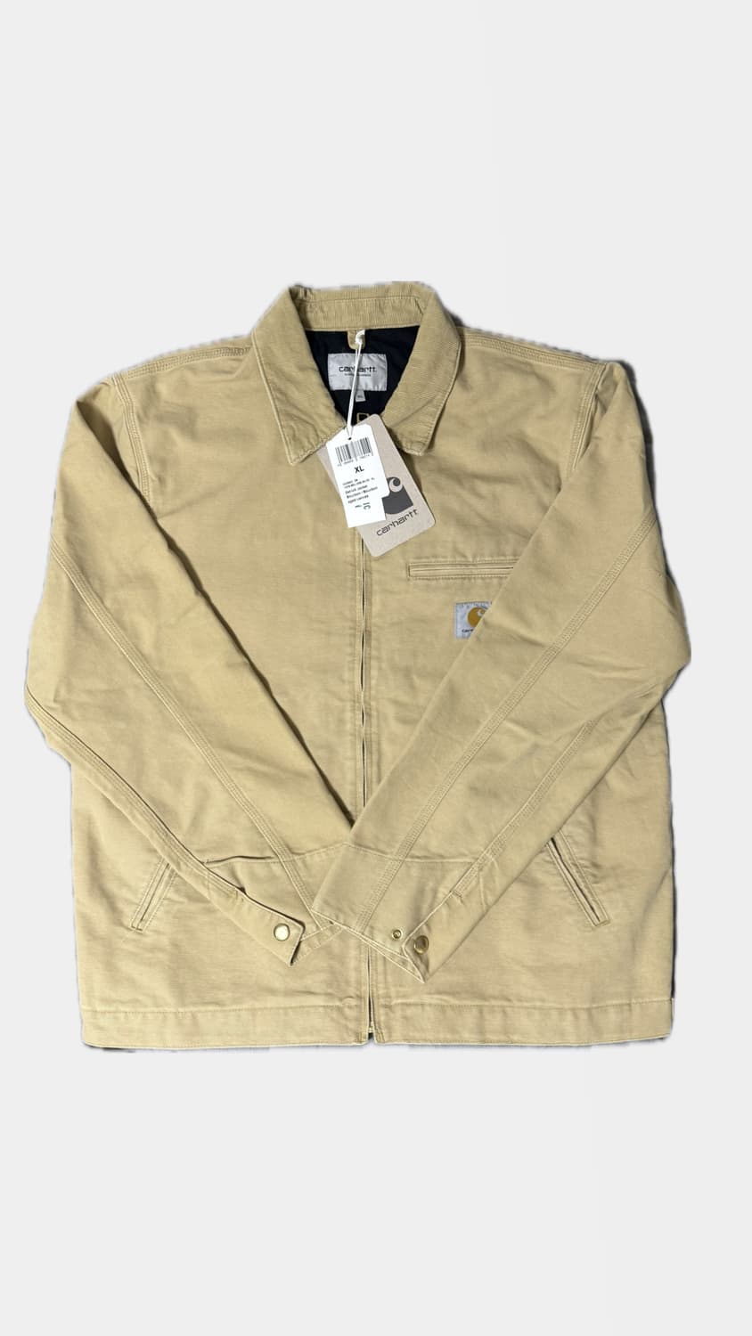 칼하트 WIP 디트로이트 자켓 버번 에이지드 캔버스 상품이미지1