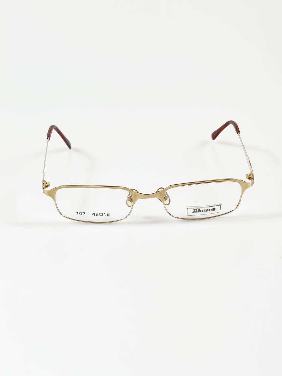 90s MBOZEN 골드 클럽마스터 프레임 빈티지 안경 상품이미지1