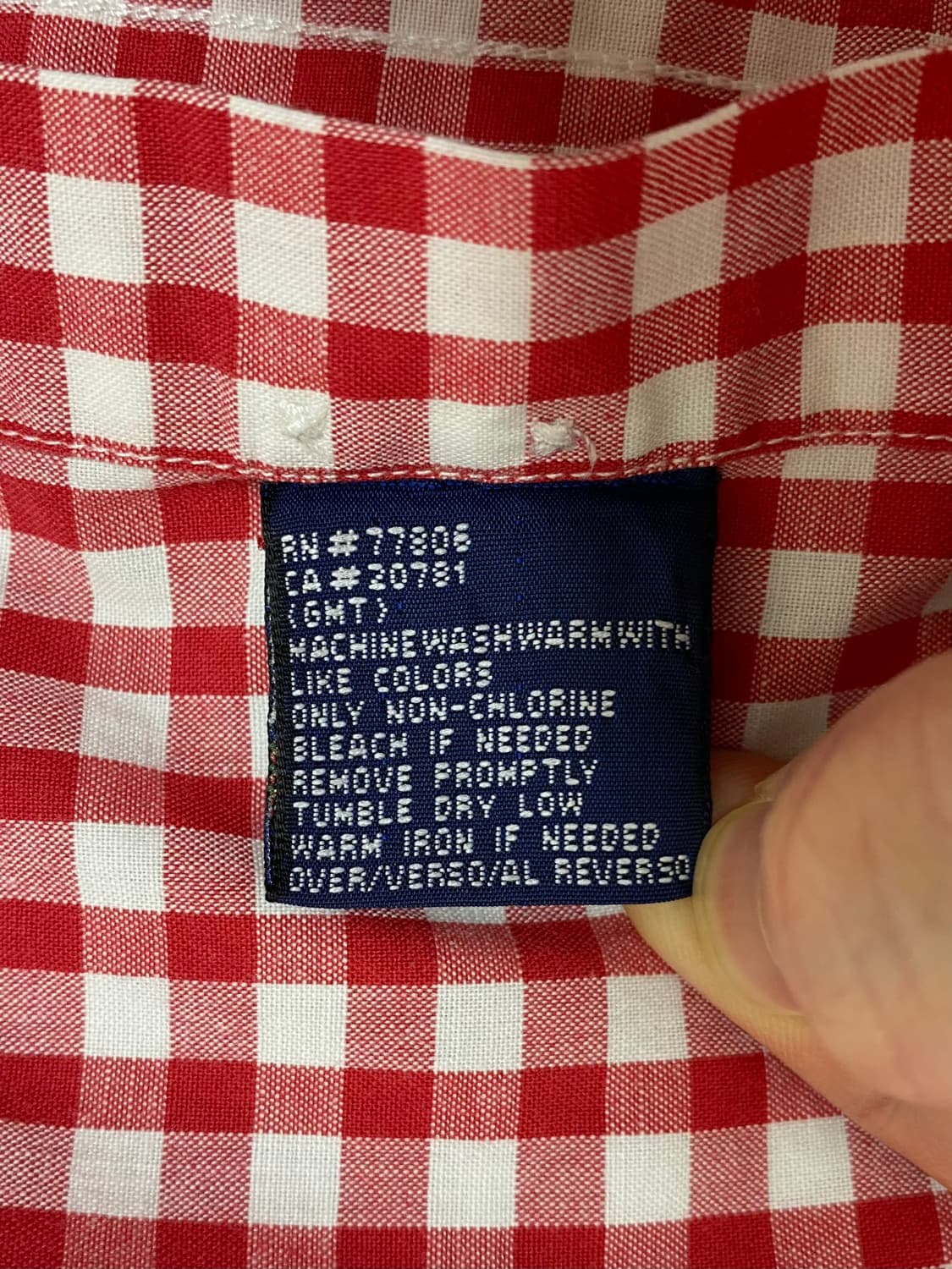 1995년 TOMMY HILFIGER SHIRT OG 상품이미지8