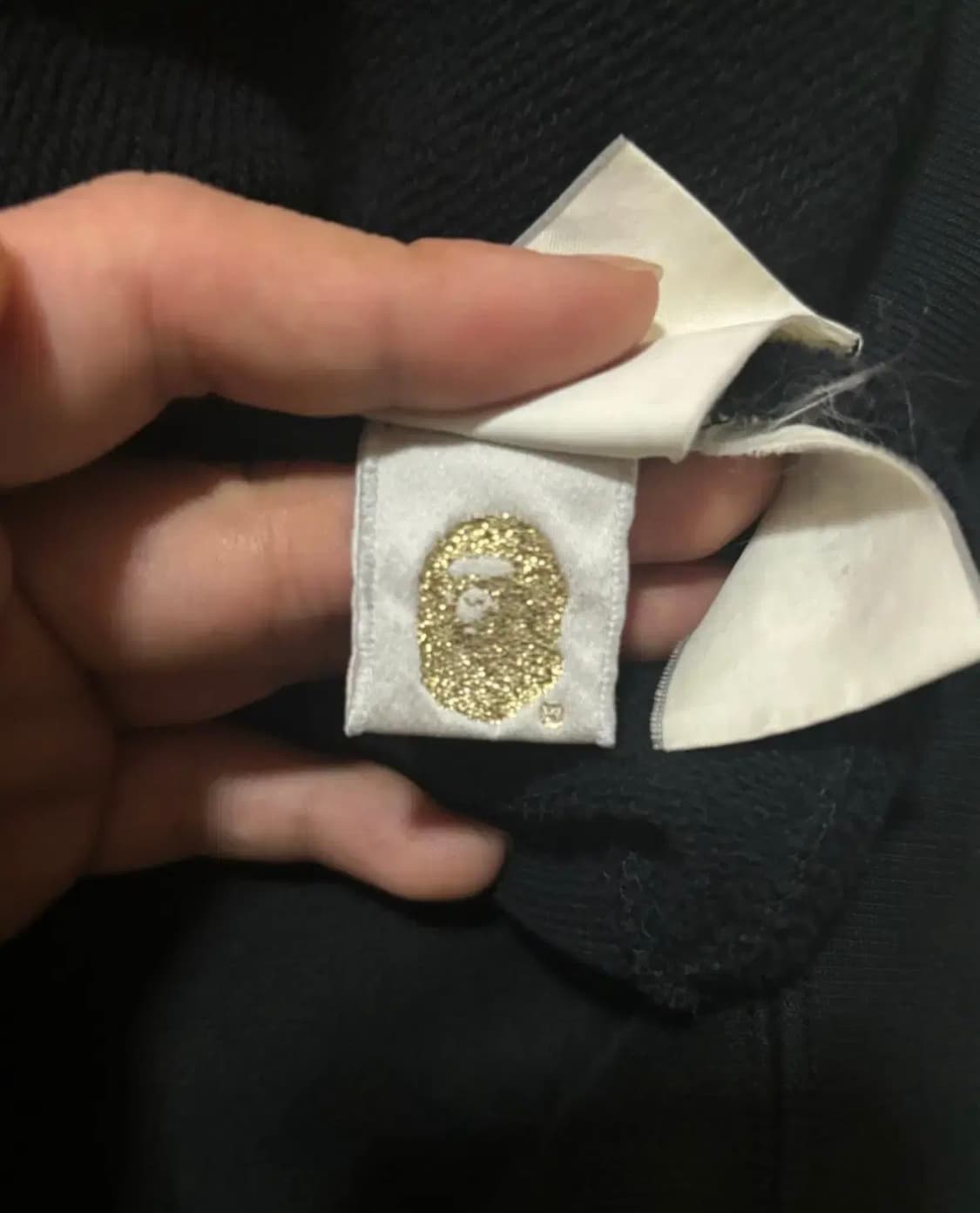 M] 베이프 OG 헤드적계 루즈핏 샤크 후드집업 상품이미지4