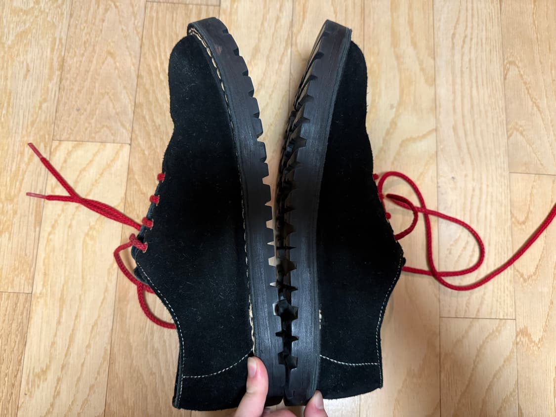 [26]꼼데가르송 옴므 스티치 스웨이드 슈즈 상품이미지6