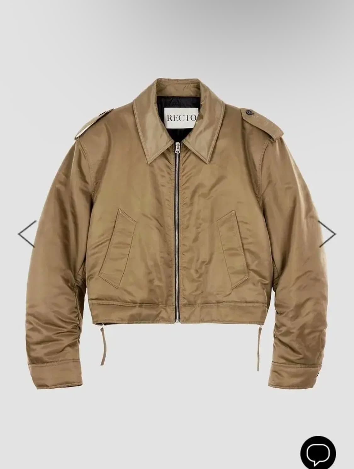 렉토 툴루즈 나일론 봄버 자켓 올리브 상품이미지1