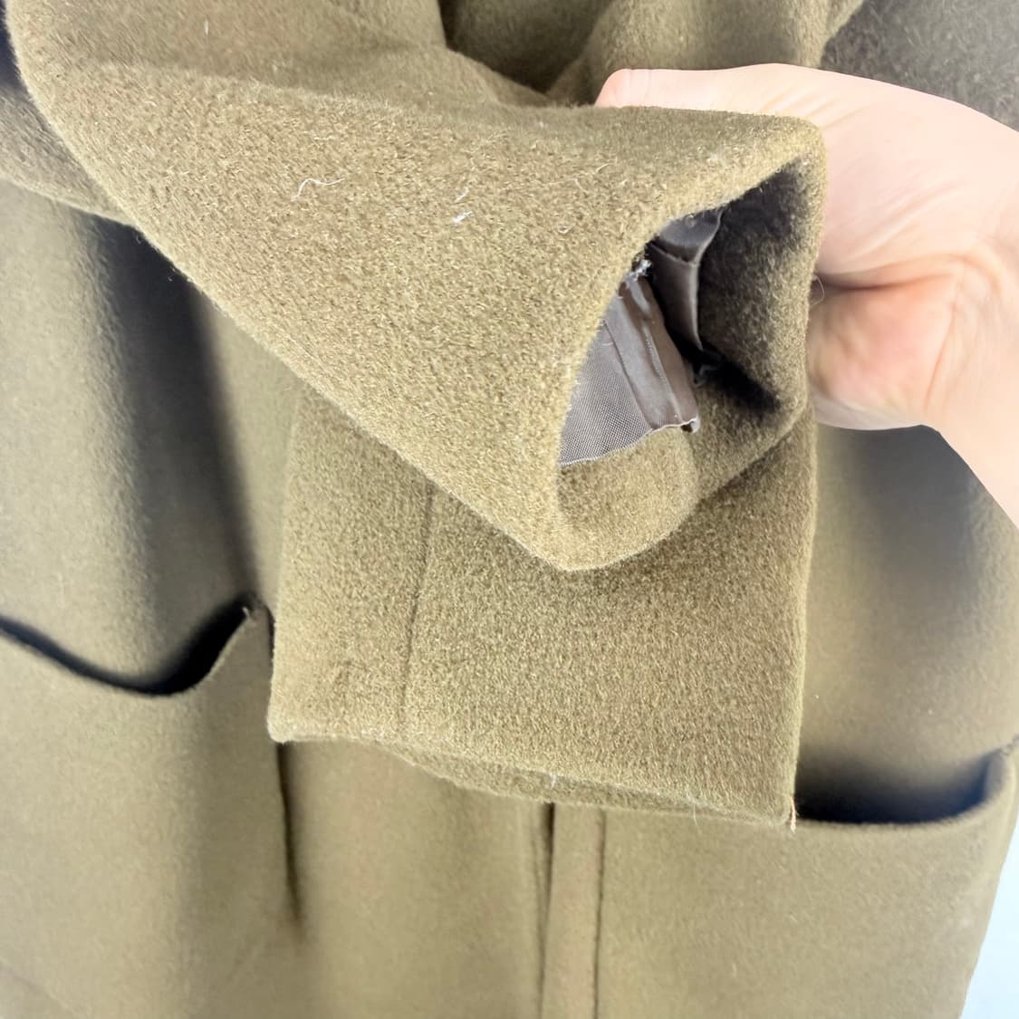 (55) 듀엘 울 코트 카멜 상품이미지4