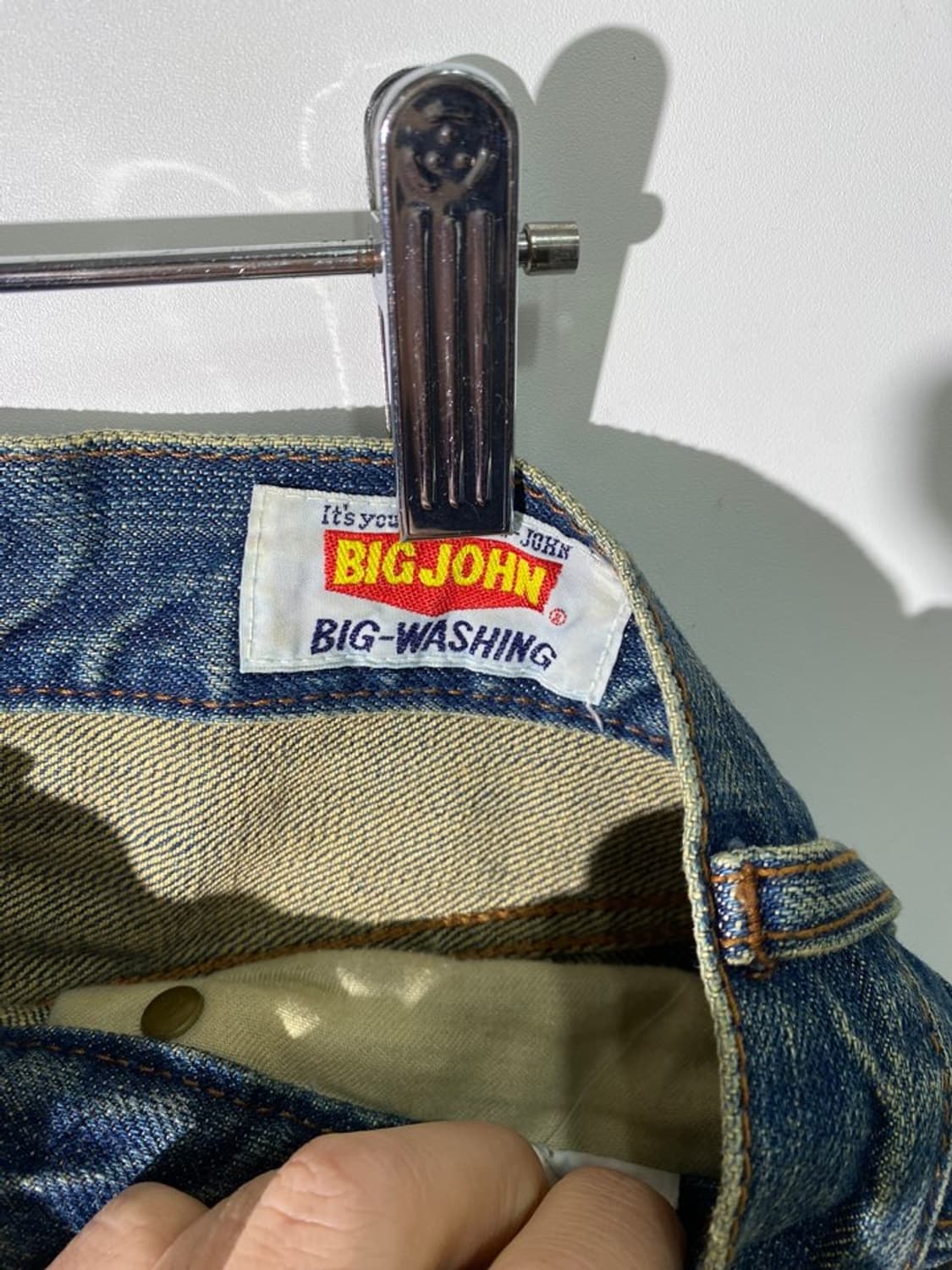 빅 존 워싱 데님 팬츠 상품이미지4