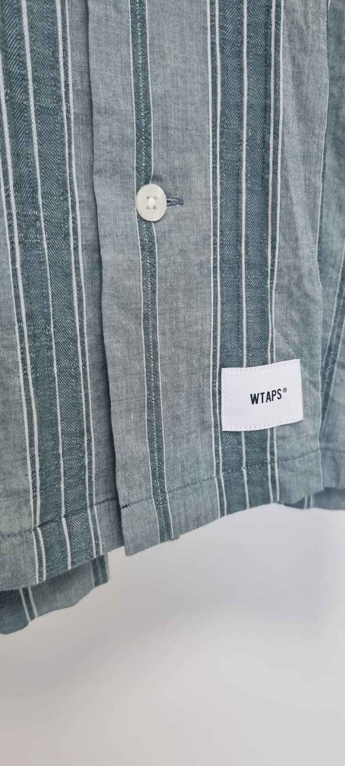 WTAPS  2025 SS 오픈카라 셔즈 판매합니다. 상품이미지4