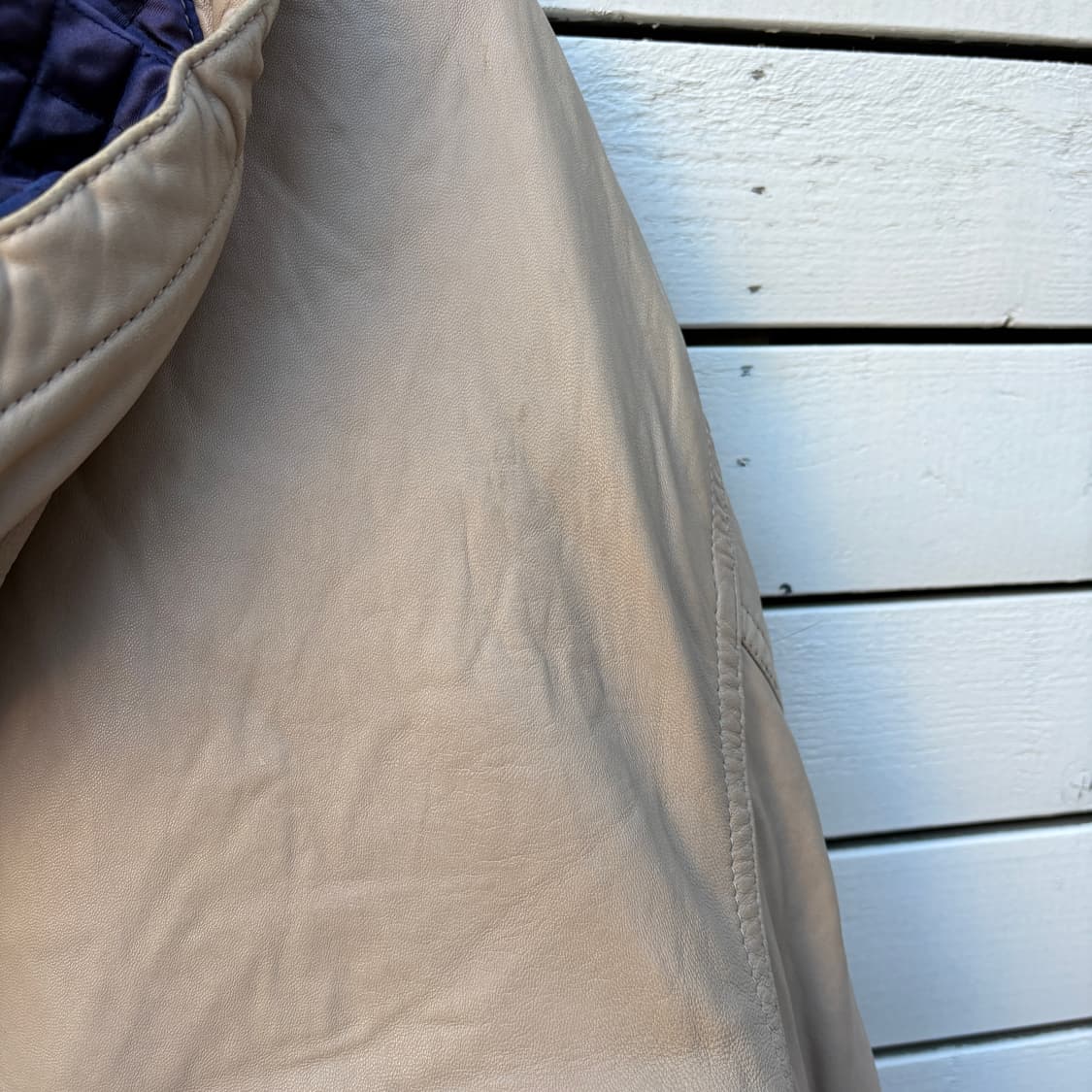 Issey Miyake Hai 이세이미야케 하이 레더 가죽 자켓 상품이미지7