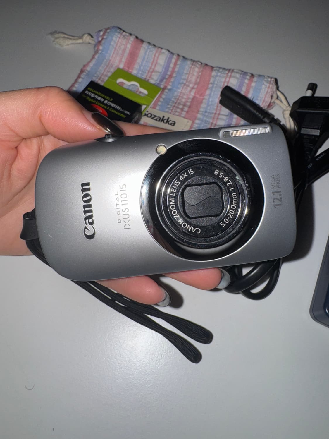카리나,인플루언서 김다빈 디카 캐논 익서스 110 IS (구성품O,민트급 상품이미지5