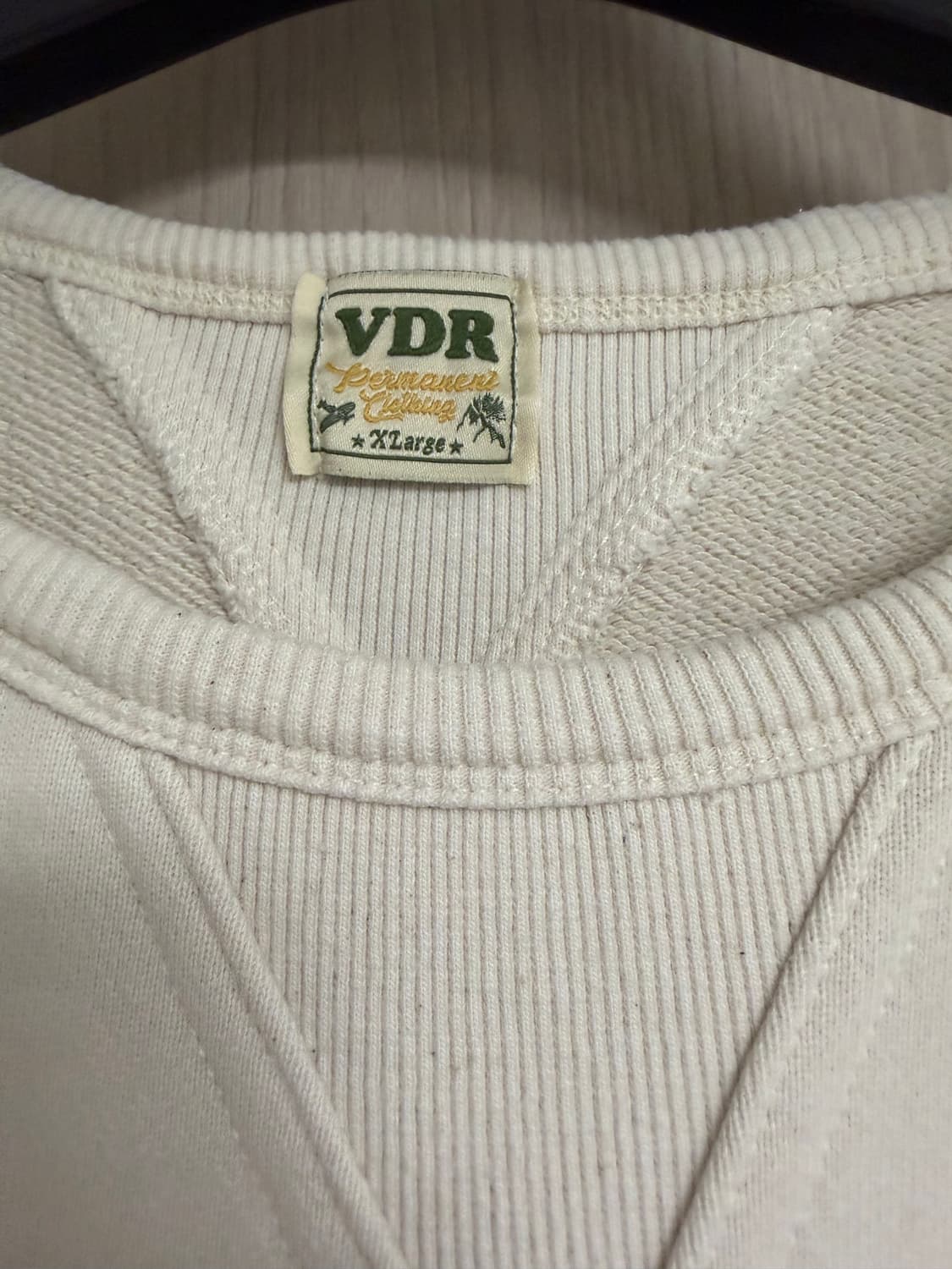 VDR / 프리덤 스웻셔츠 아이보리 / XL 상품이미지2