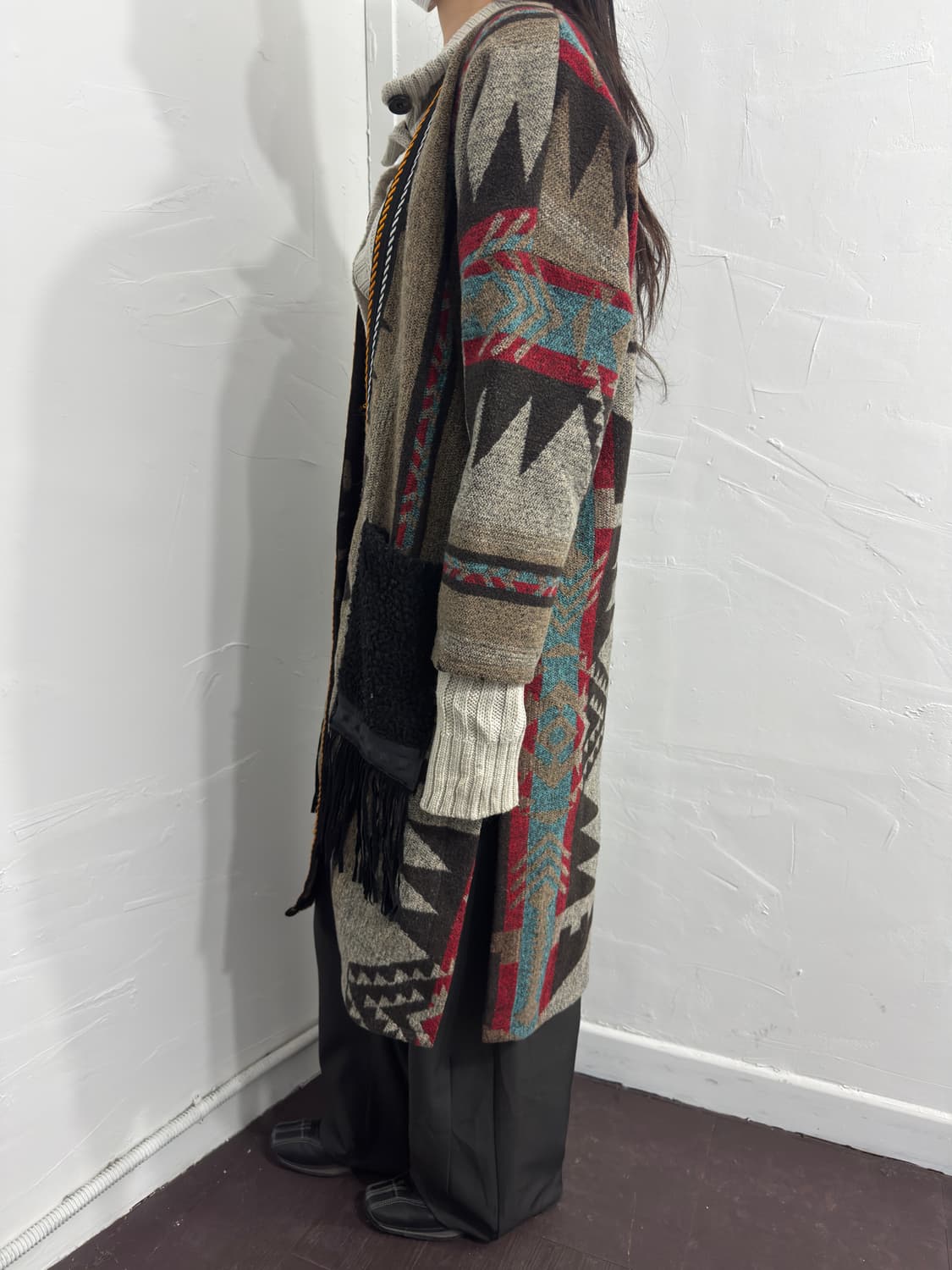 ethnic pattern cardigan 상품이미지5