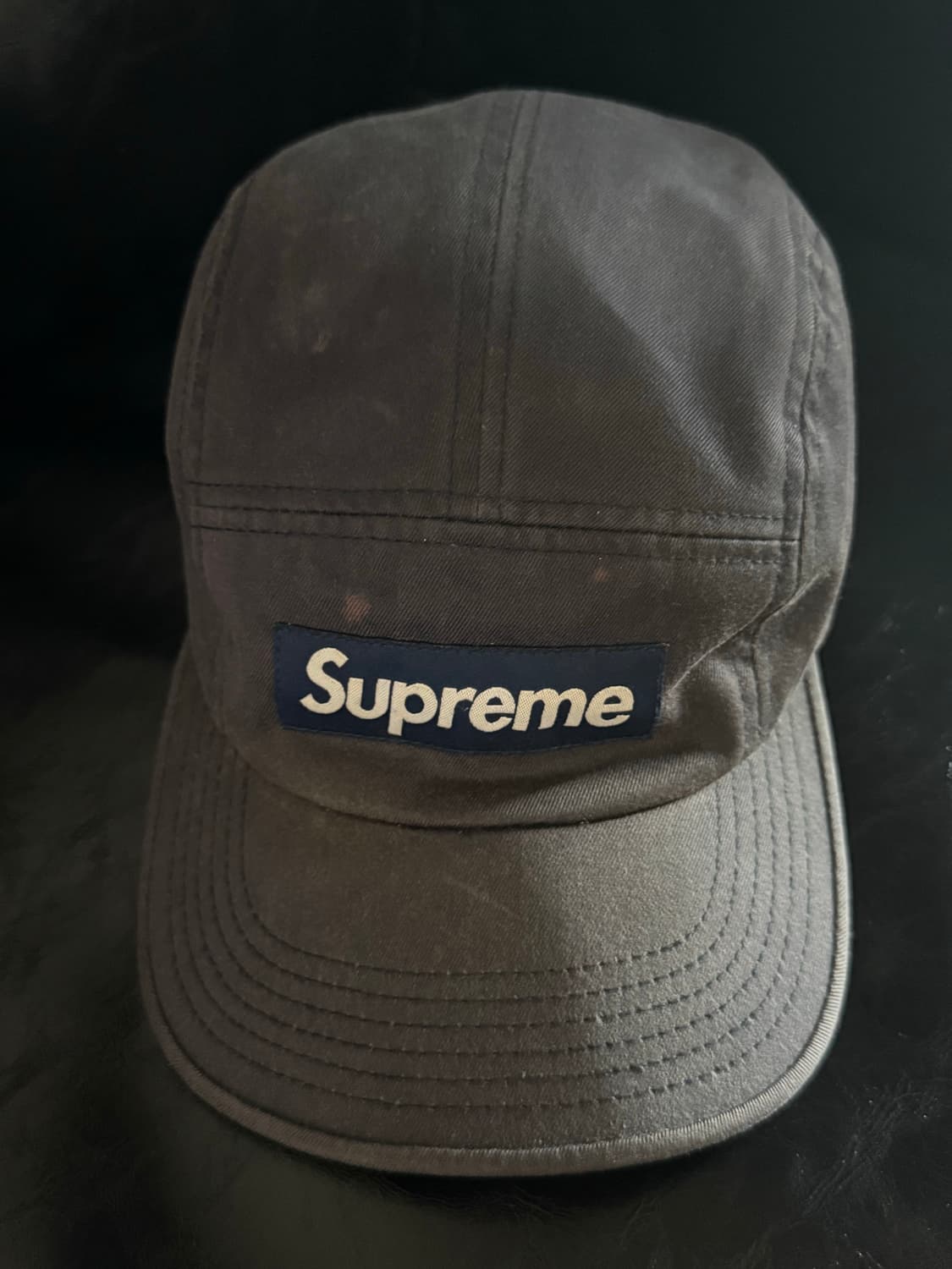 [슈프림] 캠프캡 네이비 상품이미지2