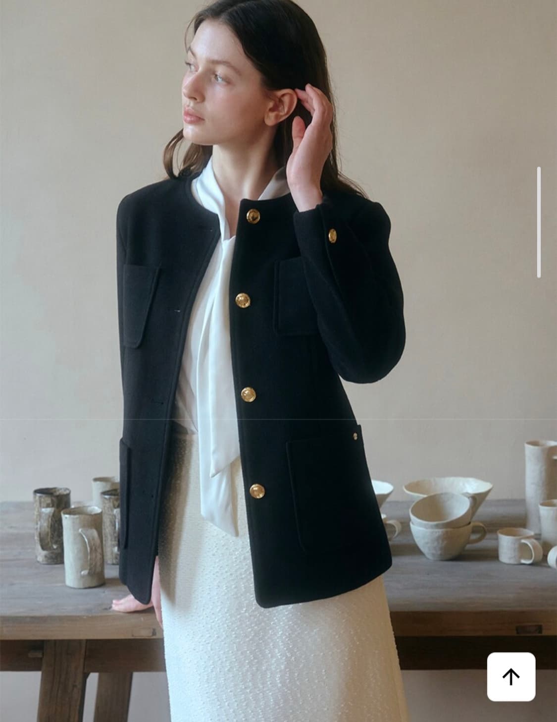 언에디트 ANEDIT 라인 트위드 자켓 상품이미지9