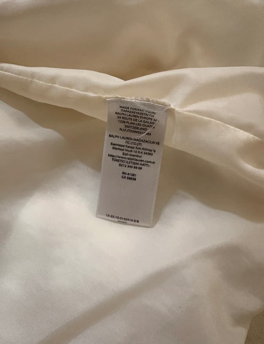 폴로 랄프로렌 아이보리 푸퍼 패딩 L 상품이미지3