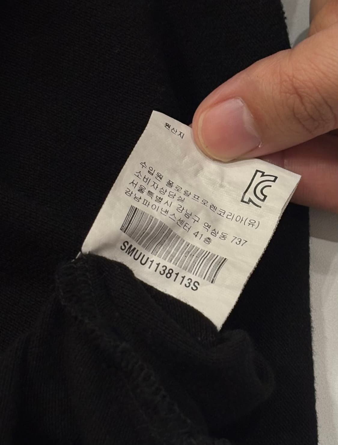 Polo 폴로랄프로렌 블랙 카라티  상품이미지4