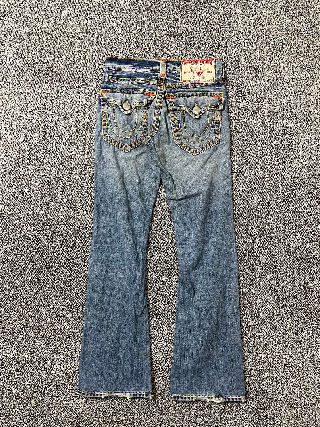 빈티지9. 트루릴리전 빌리 슈퍼 T 부츠컷 진 청바지 데님 팬츠 Y2K 상품이미지2