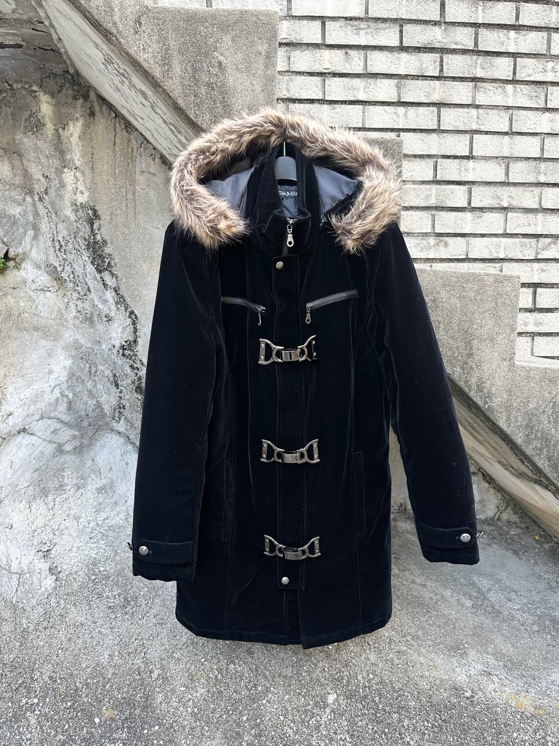 IN THE ATTIC fireman velour fur jacket 상품이미지1