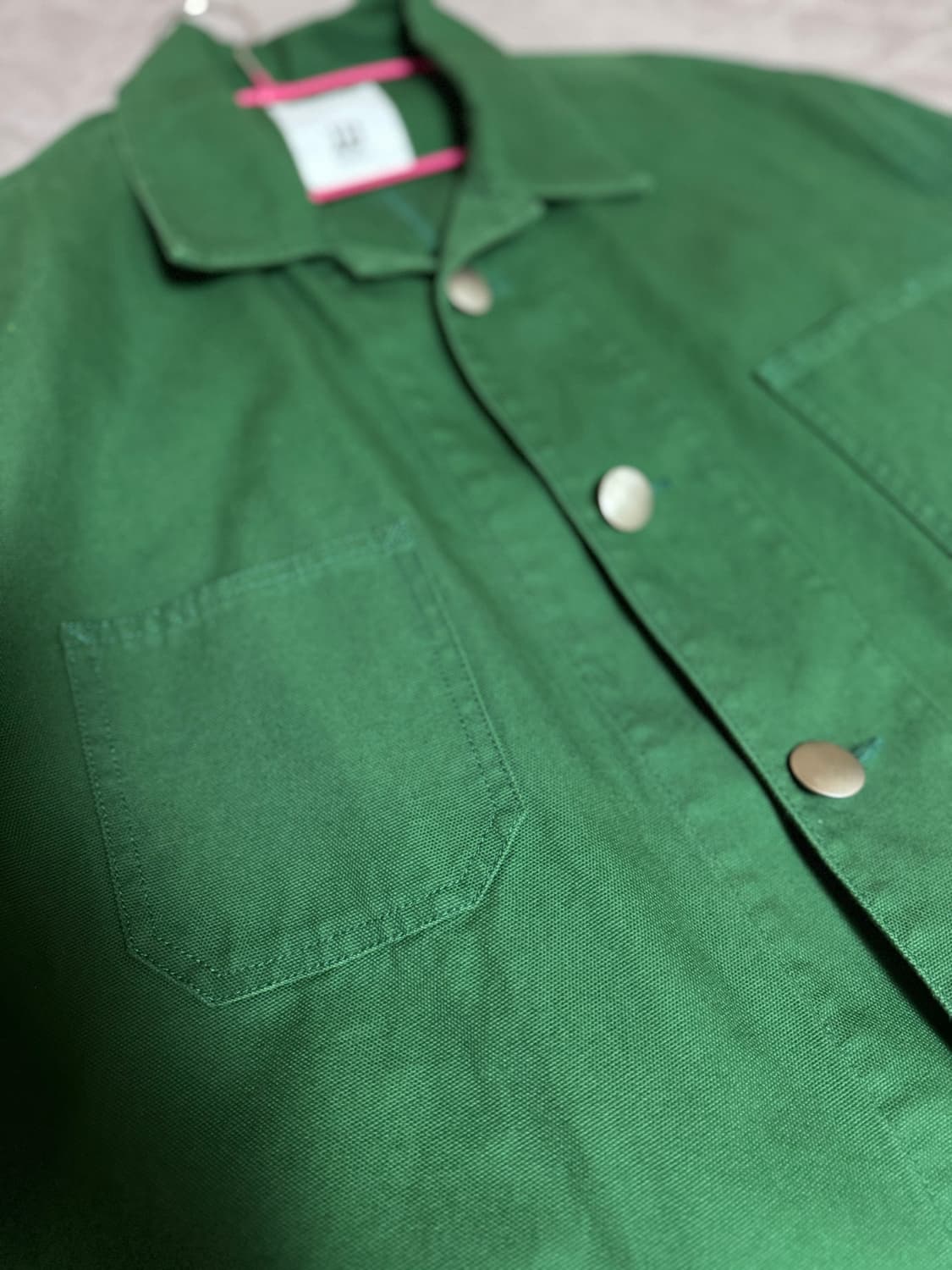 일본 JOINT WORKS 그린 워크 자켓 커버올 L 상품이미지9