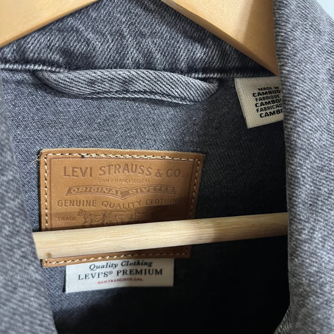 [Levi's] 리바이스 프리미엄 데님 트러커자켓 상품이미지4