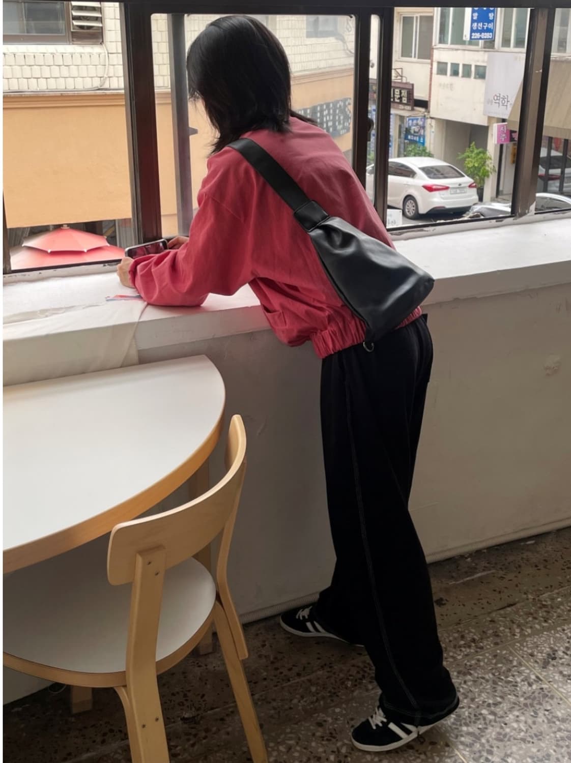 여성 자켓 핑크 상품이미지3