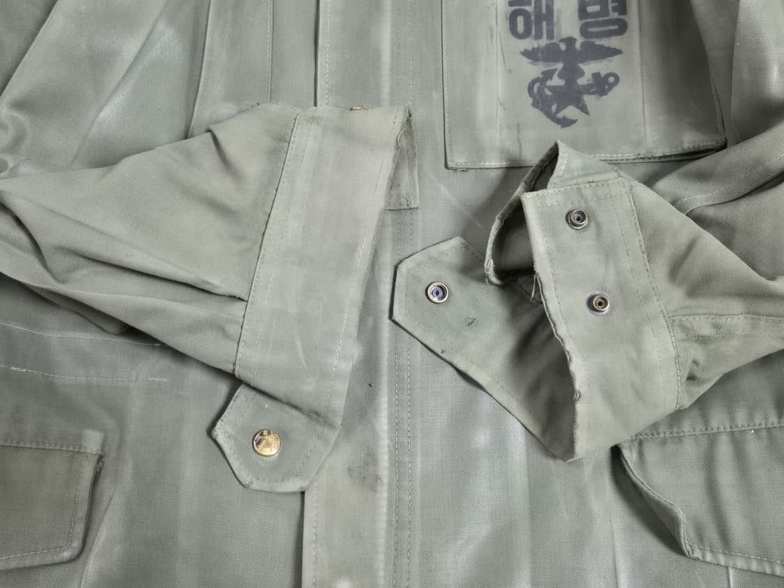 해병대 구형 병장 민무늬 야전상의 전투복 상의 자켓 (M) 상품이미지8