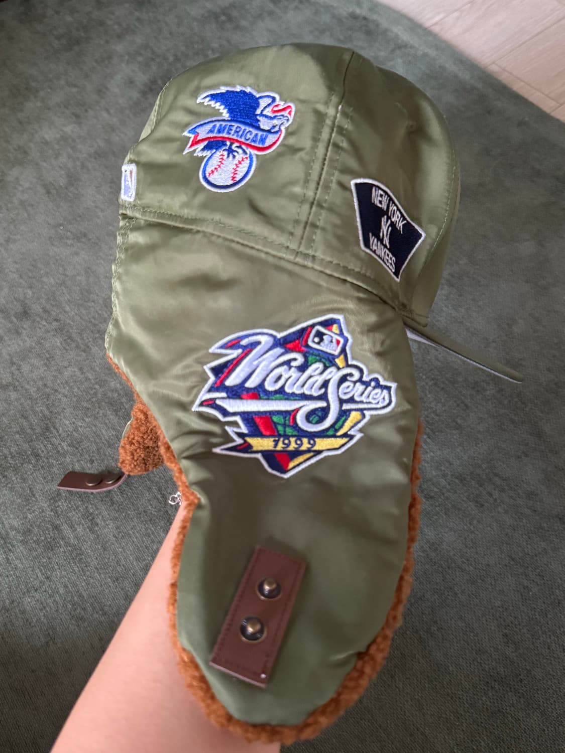 (새상품) 뉴에라 MLB 알파 인더스트리 뉴욕 양키스 도그이어 738 상품이미지3