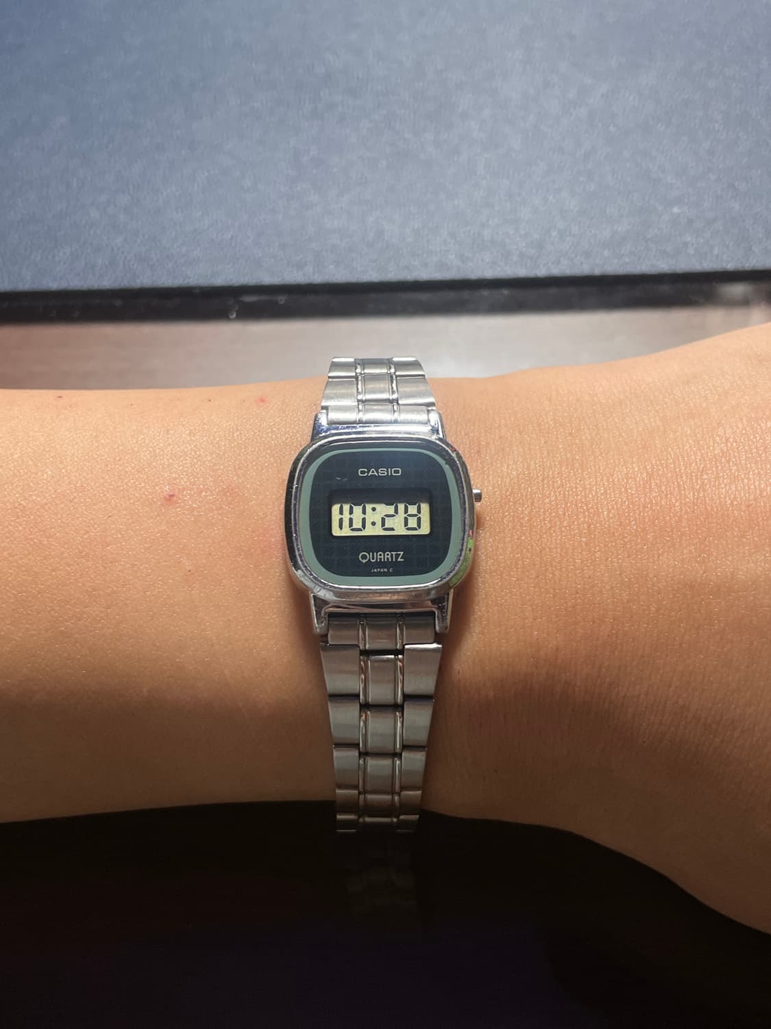 빈티지 카시오 메탈 디지털 시계 상품이미지5
