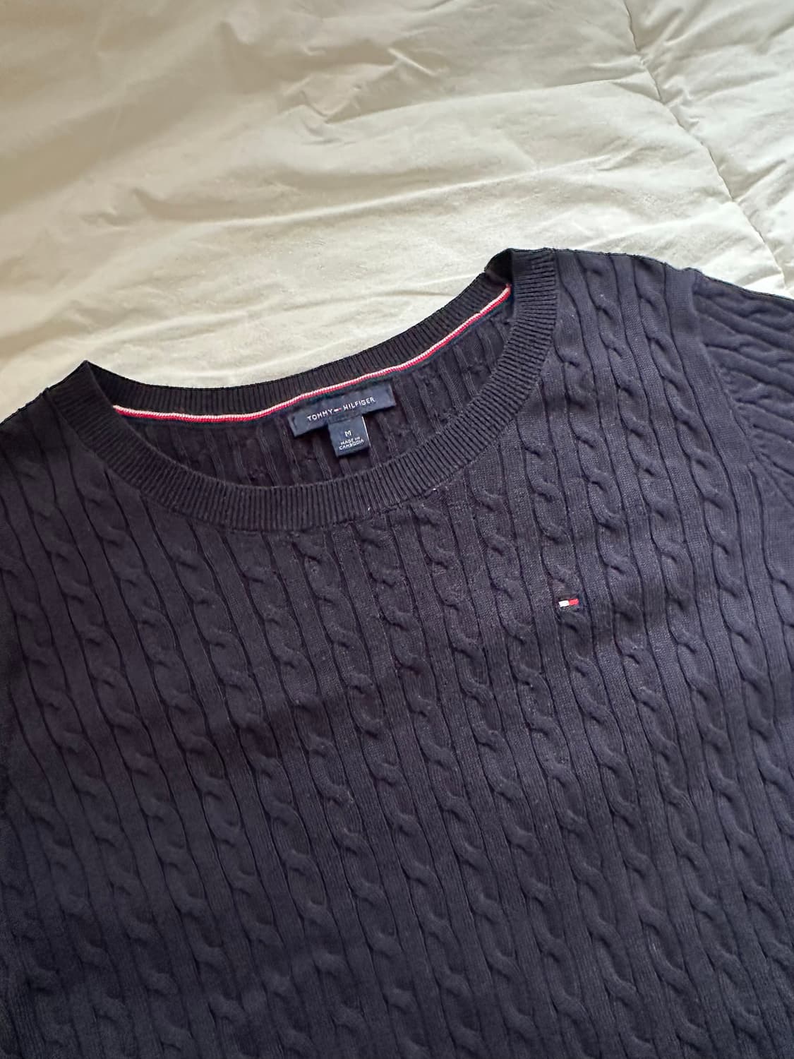 타미힐피거 반팔 니트 상품이미지2