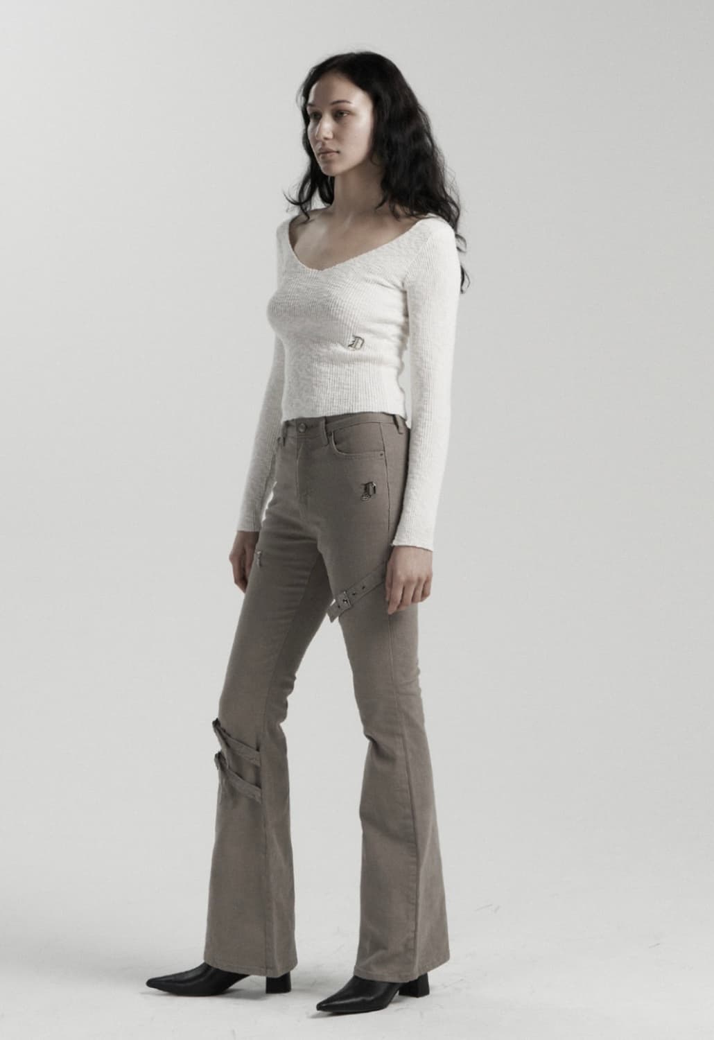오도어 Belt cargo pants in camel (ver.2) 상품이미지2