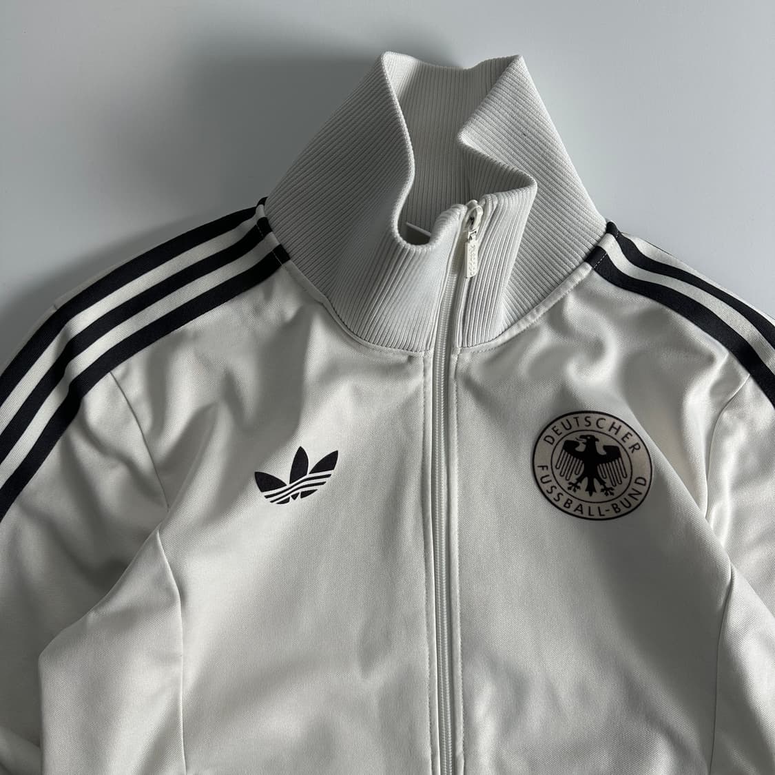 Adidas 아디디스 독일 베켄바우어 화이트 트랙탑 져지 상품이미지3