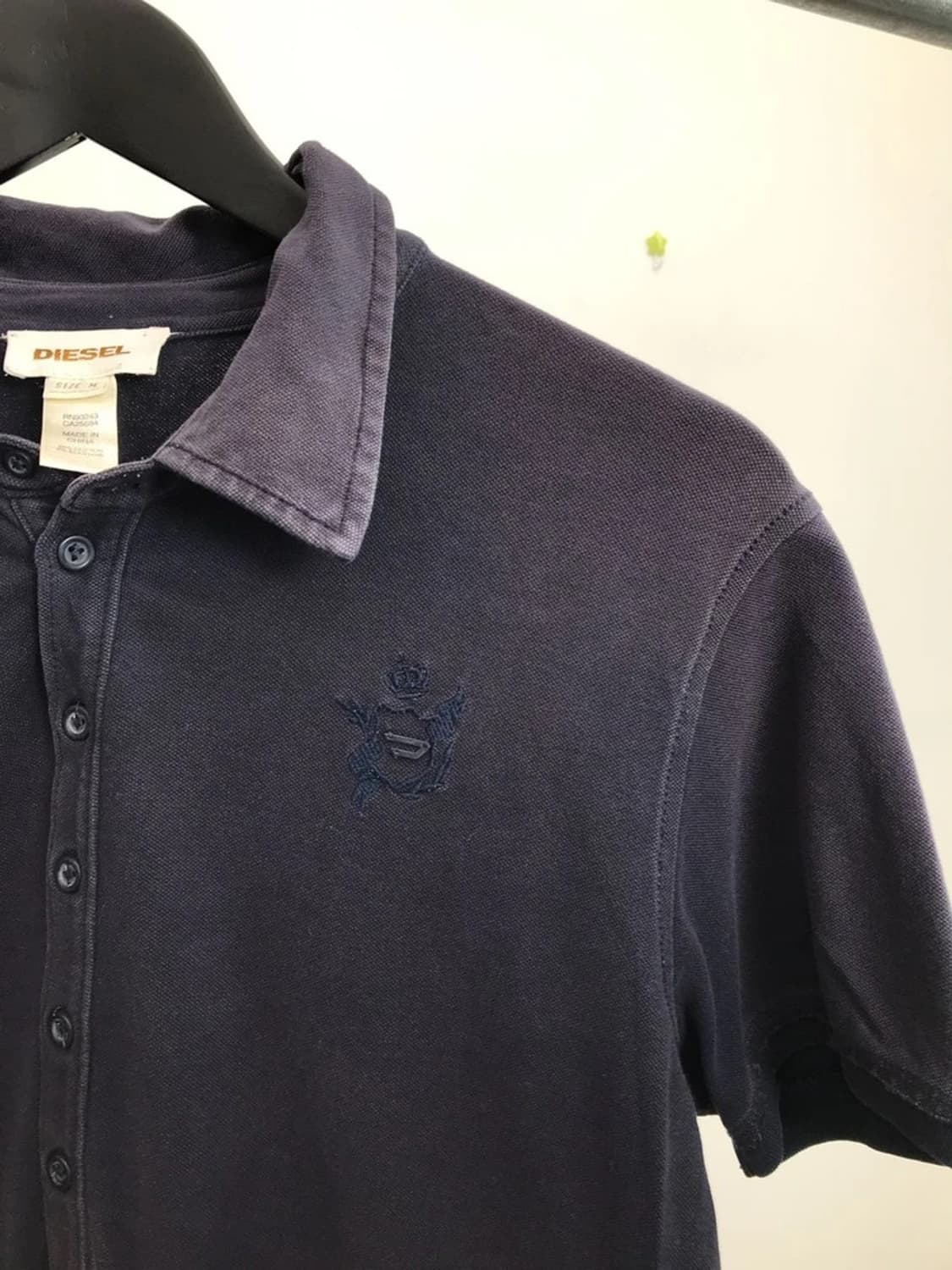 Diesel Classic Polo Shirt Navy 상품이미지6