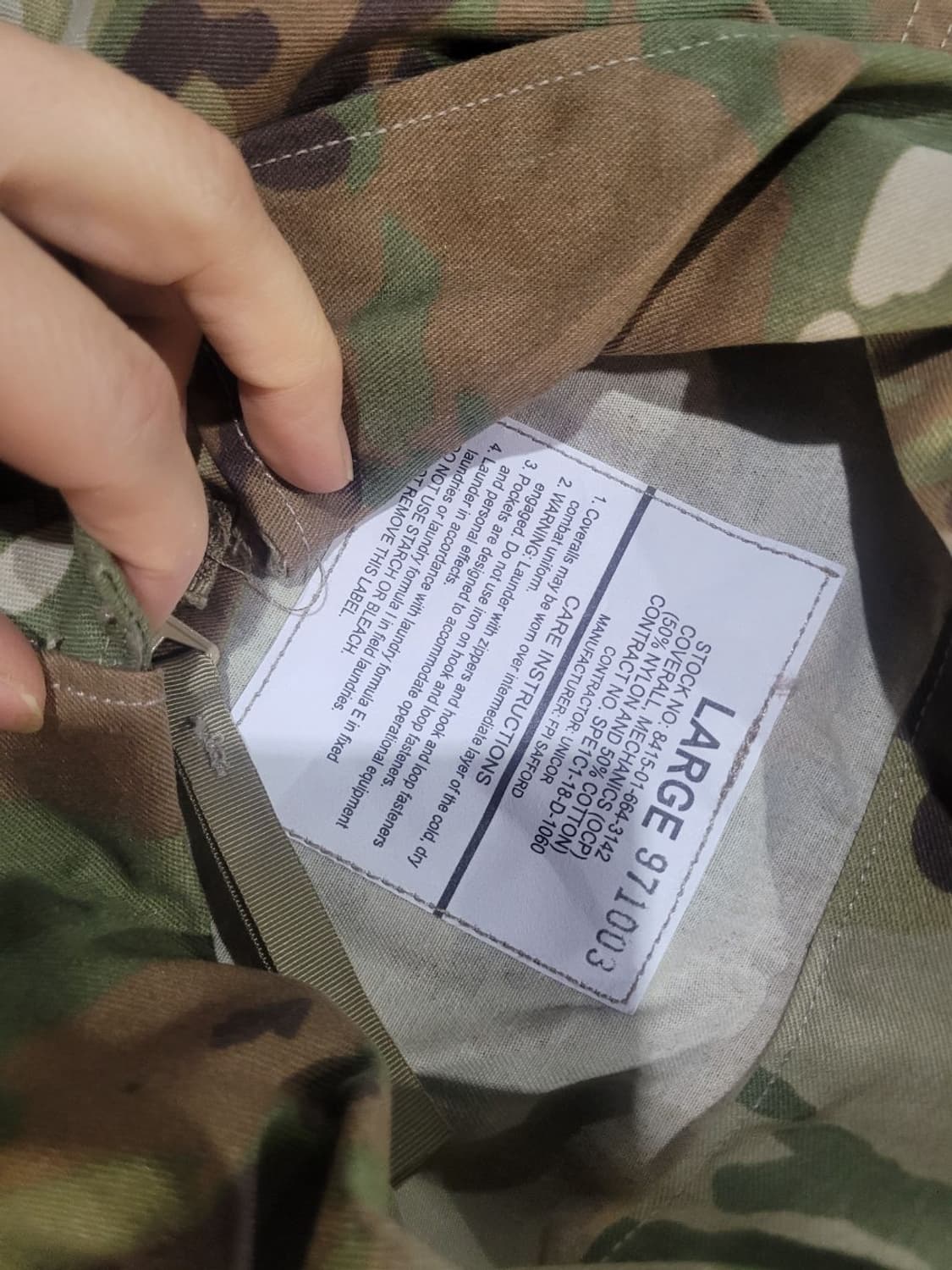 미 신형 ocp 커버롤 상품이미지9