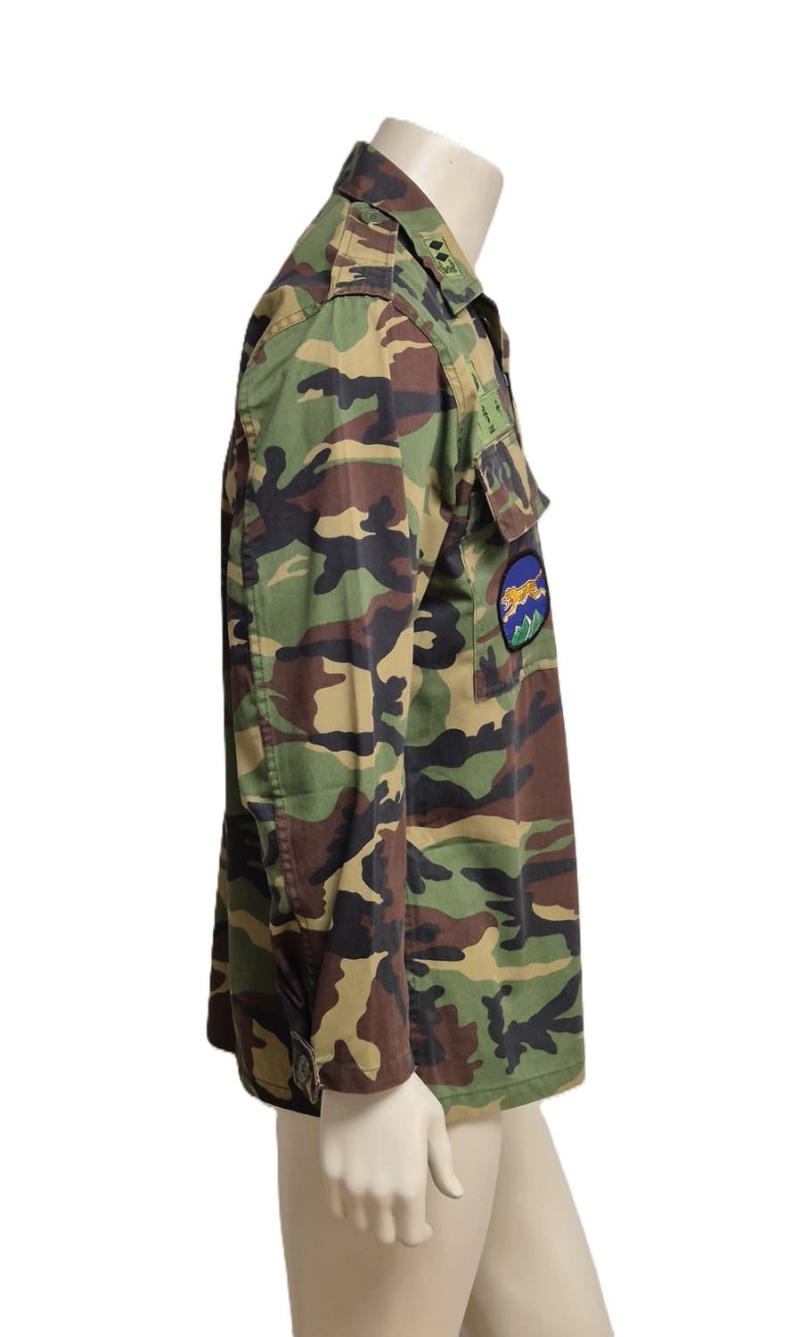 육군 구형 3공수특전여단 의무 중위 초기형 동계 전투복 상의 자켓 (L) 상품이미지3