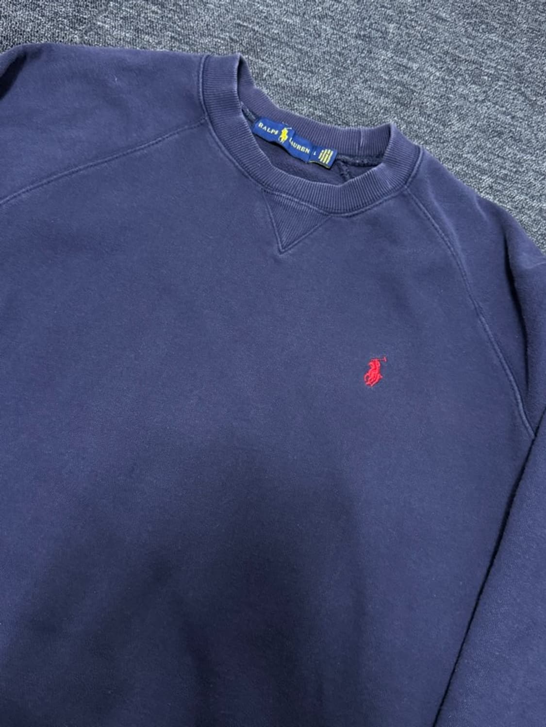 폴로 네이비 맨투맨 상품이미지1
