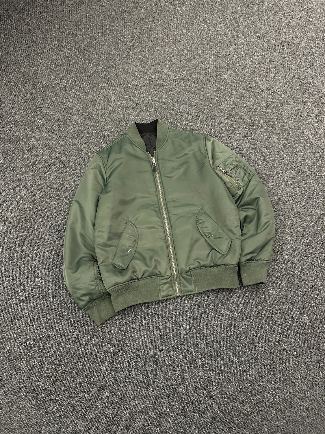 S) HUF 리버시블 봄버자켓 항공자켓  상품이미지3