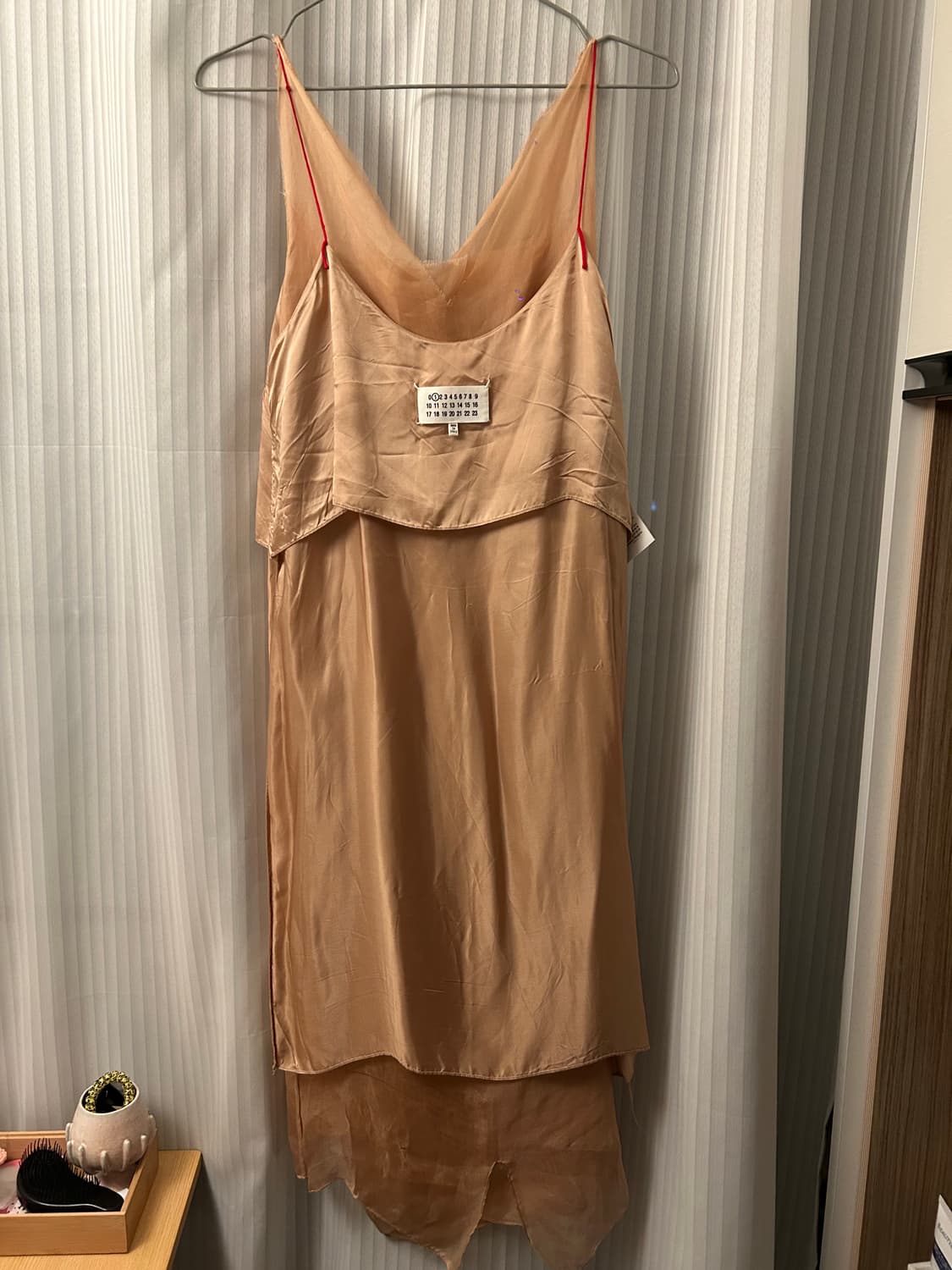 Masion margiela nude layered dress  상품이미지2