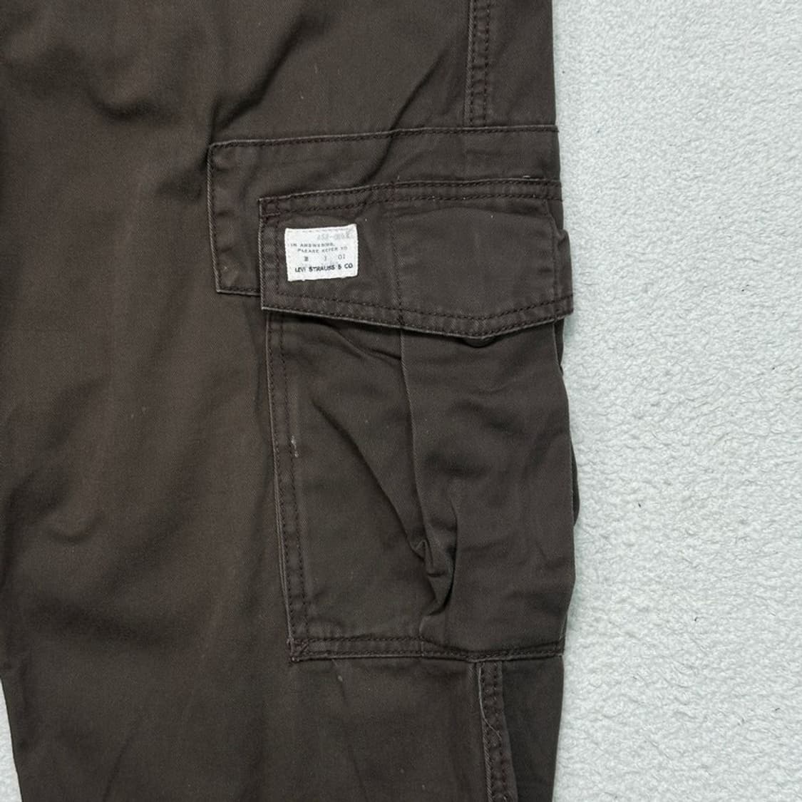 LEVI'S 브라운 카고 팬츠 30X30 상품이미지5