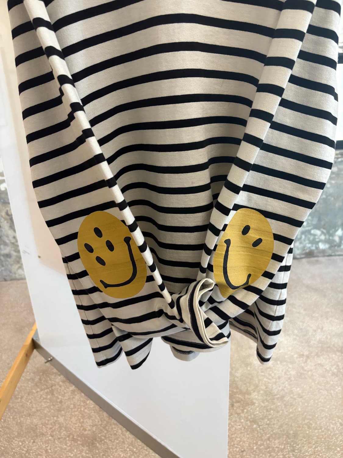 KAPITAL Smile Printing Stripe T Shirt 🙂 상품이미지2