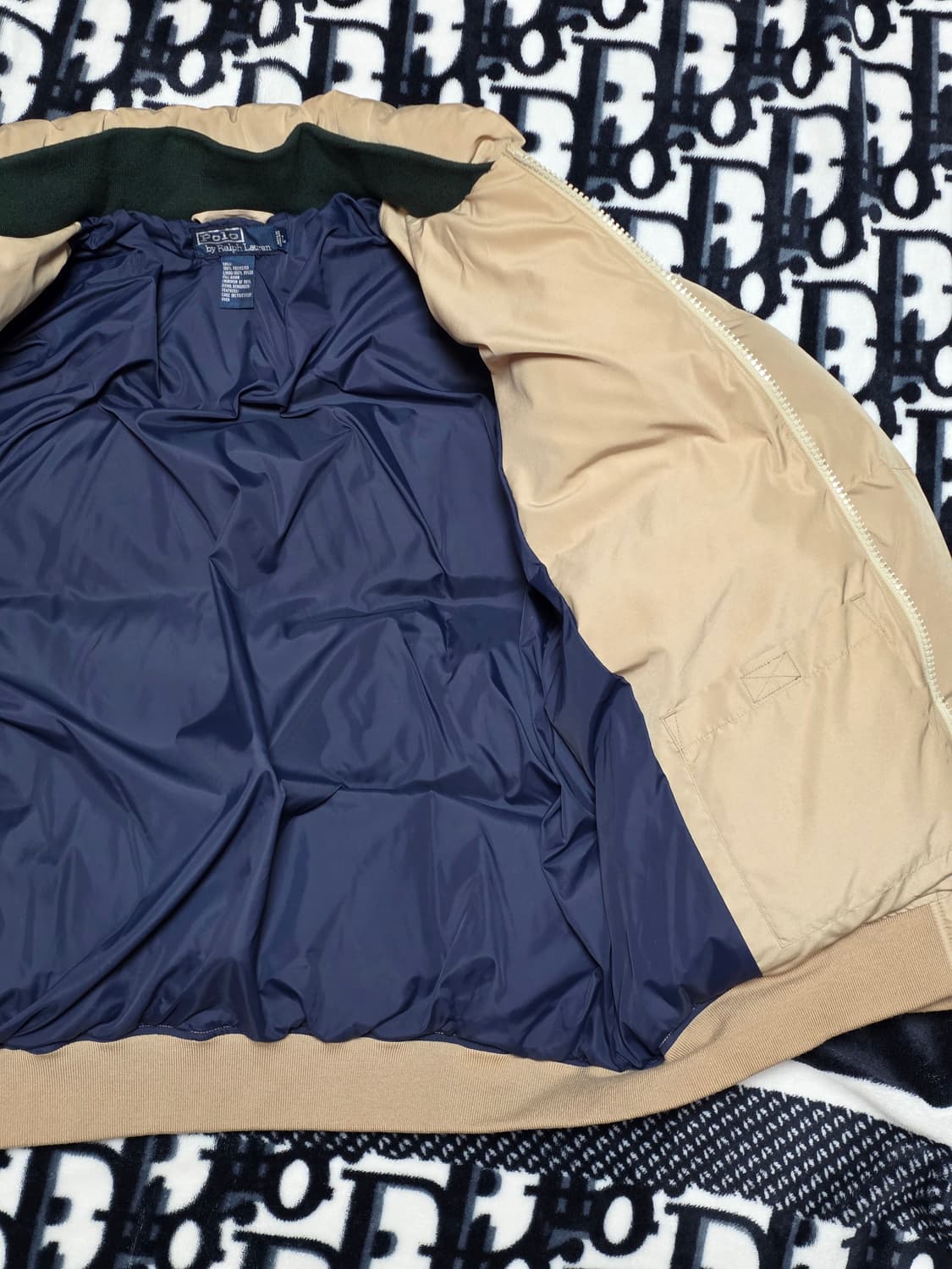 폴로 랄프로렌 팔라스맛 푸퍼 다운 패딩 베이지 L 새상품. 상품이미지4