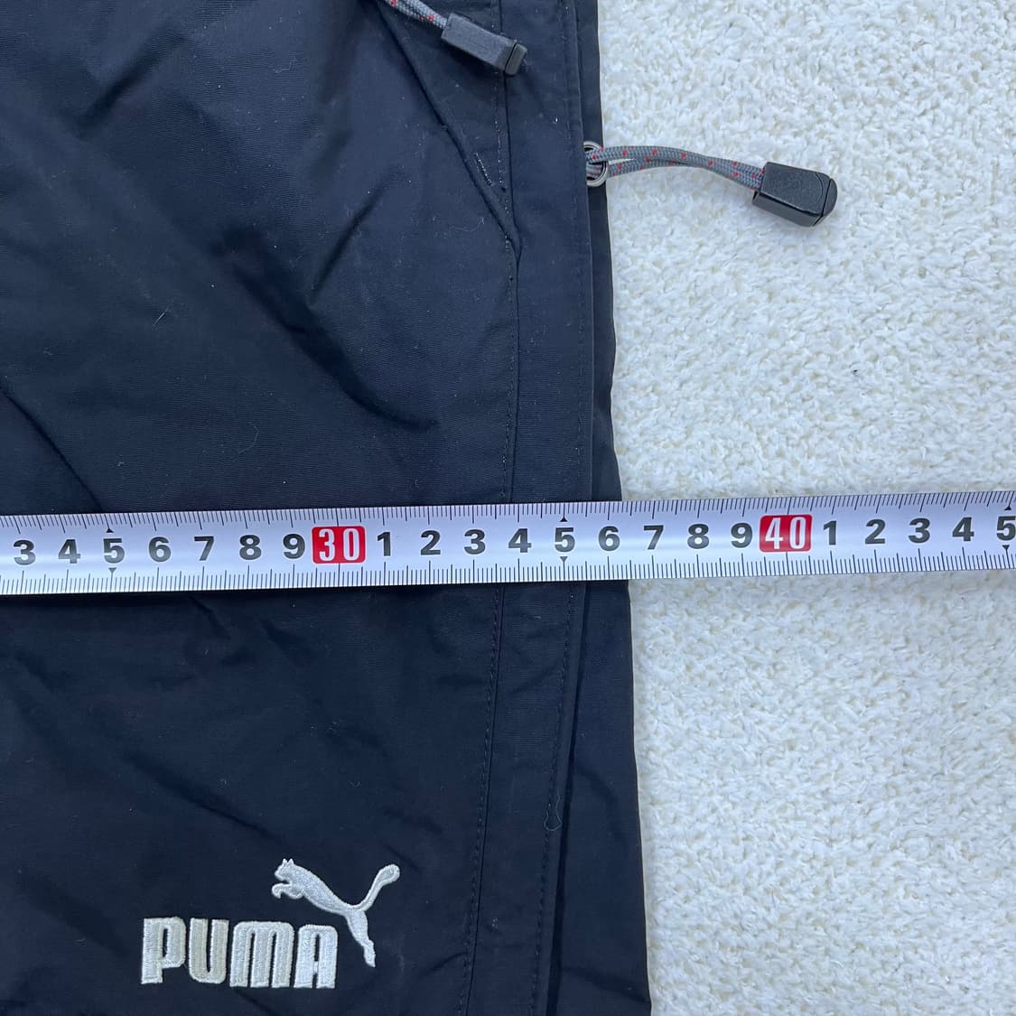 L 푸마 블랙 스키복 바지 0312M2 상품이미지7