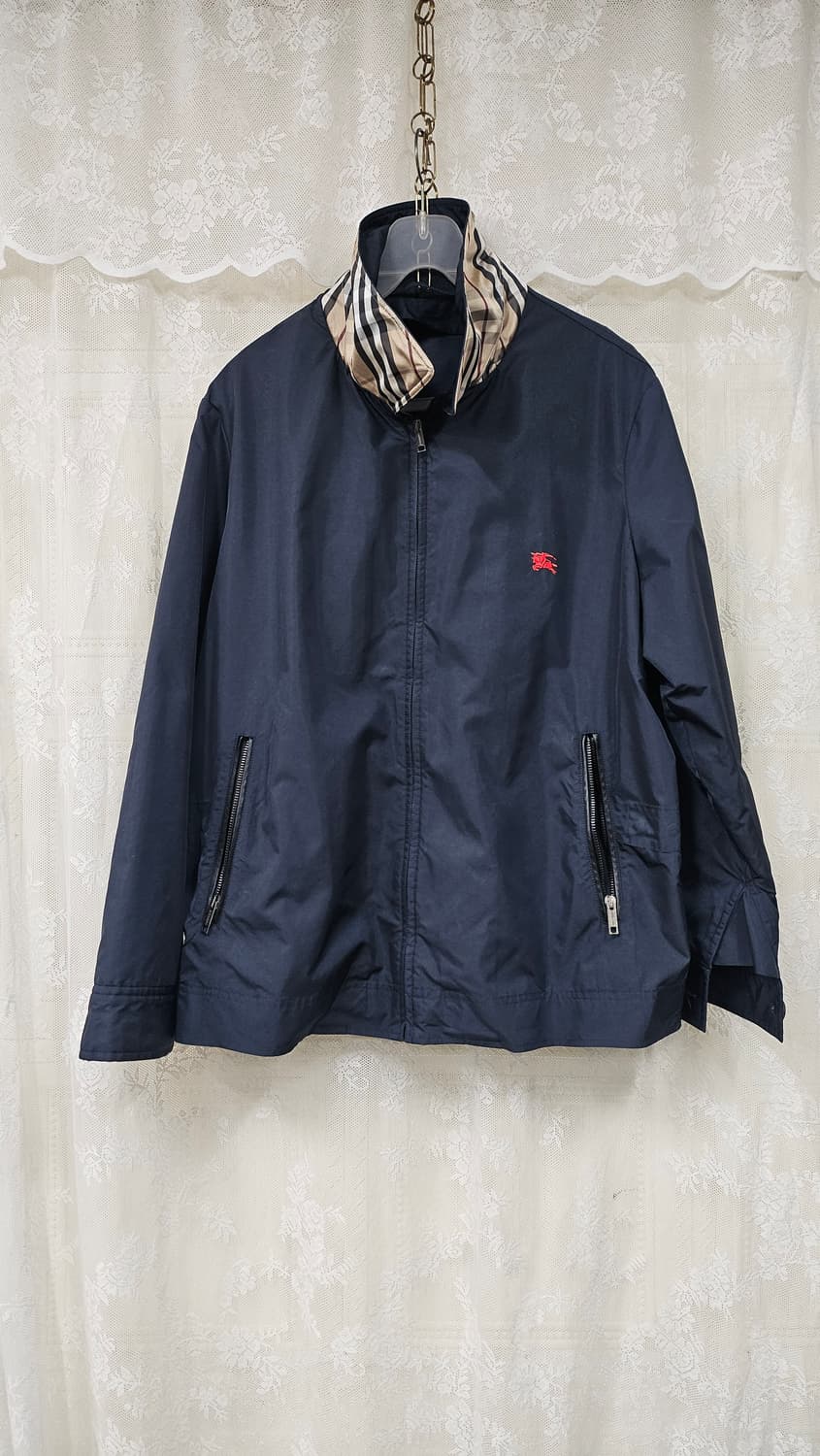 버버리  네이비   블루종 점퍼 95 상품이미지1