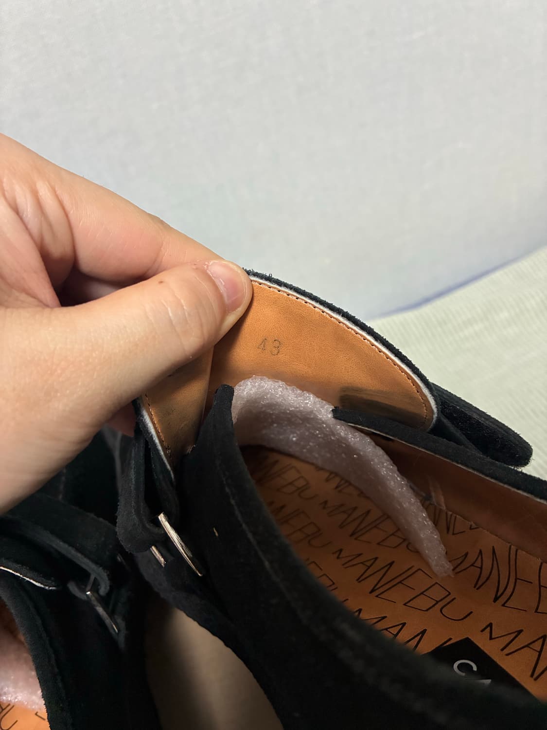 마네부 x 칼오라인 벨크로 몽크 43 상품이미지6