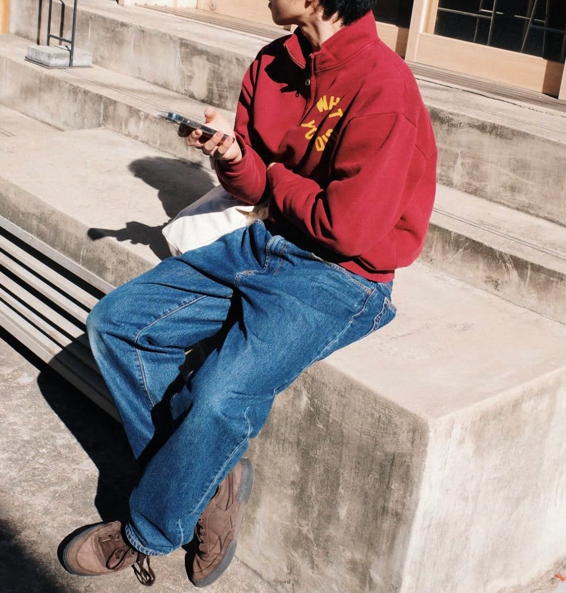 컬렉트피시스 왓이프유디드 Q 하프집업 상품이미지1