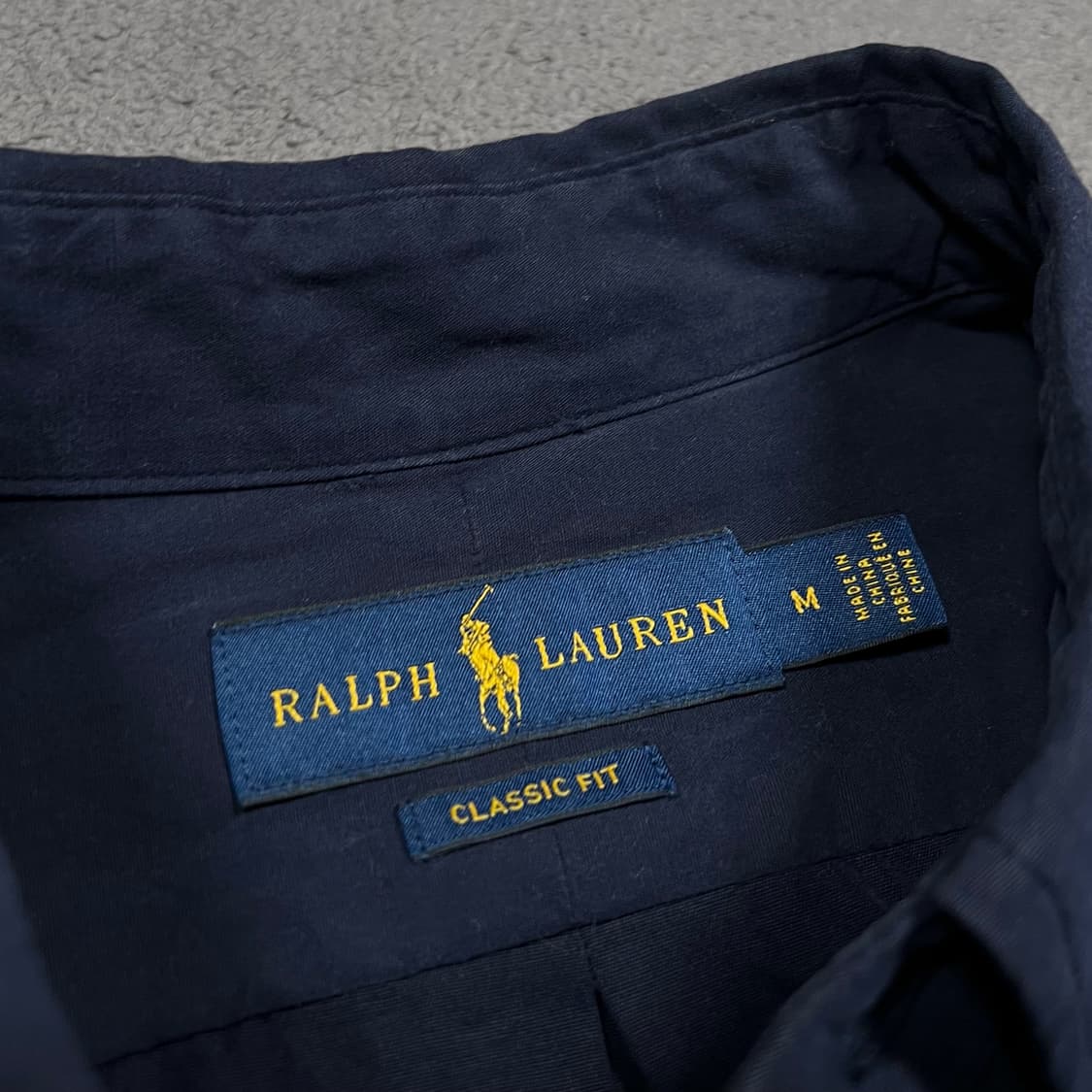 폴로 랄프로렌 네이비 긴팔 셔츠 상품이미지4