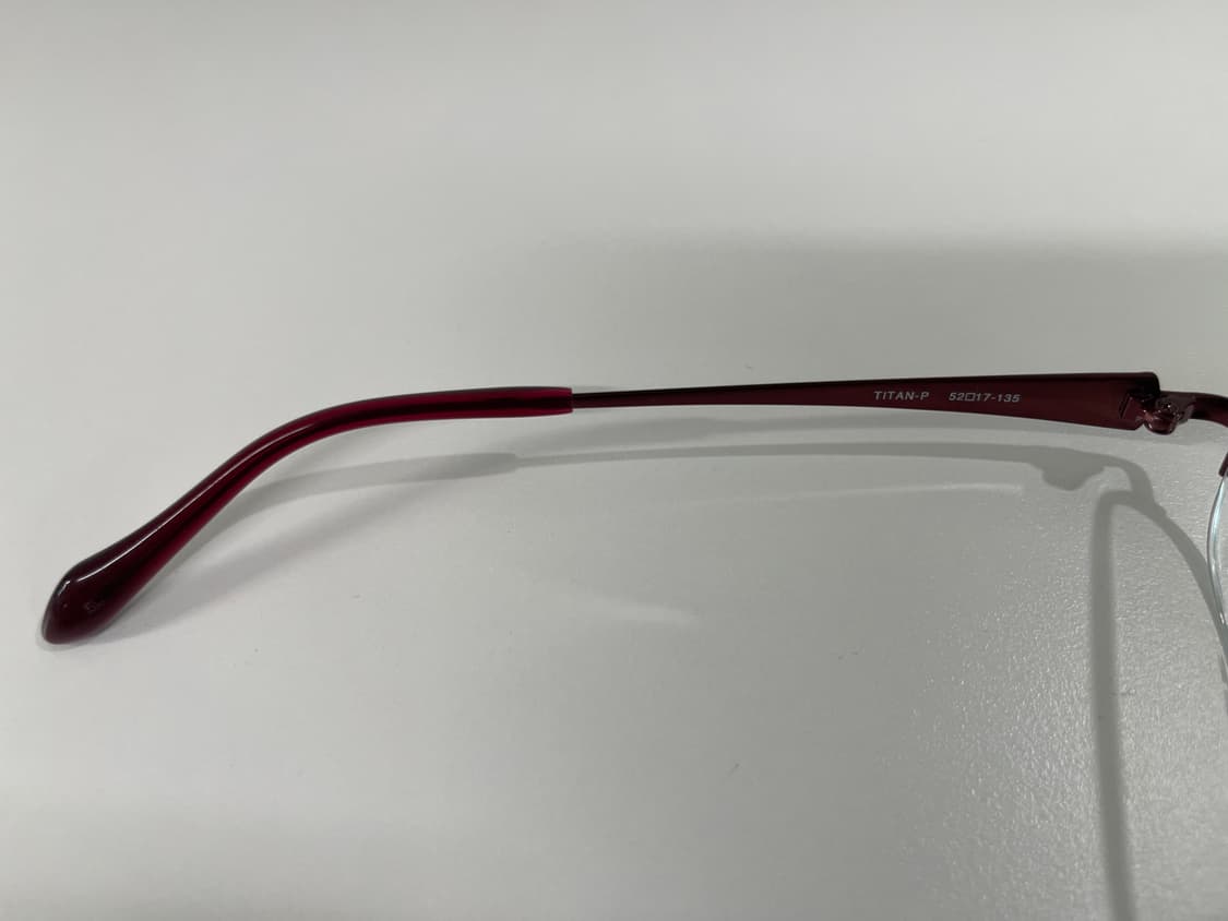 바인스 VINES 일본 티타늄 반무테 안경 빈티지 90s 2번 상품이미지6