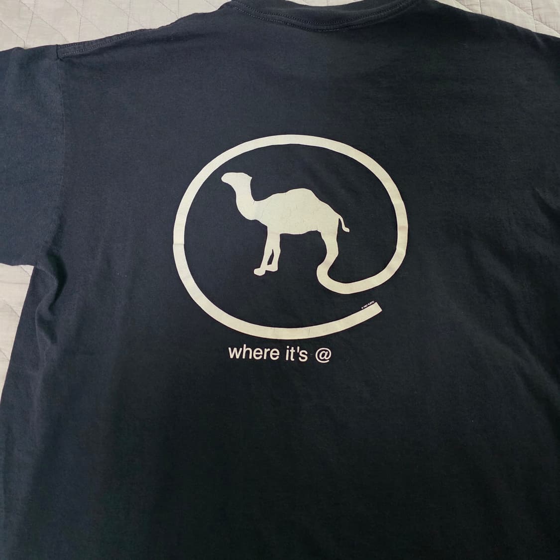 [XL] 90s 카멜 포켓 프로모 티셔츠 ver. 굿컨디션 상품이미지5