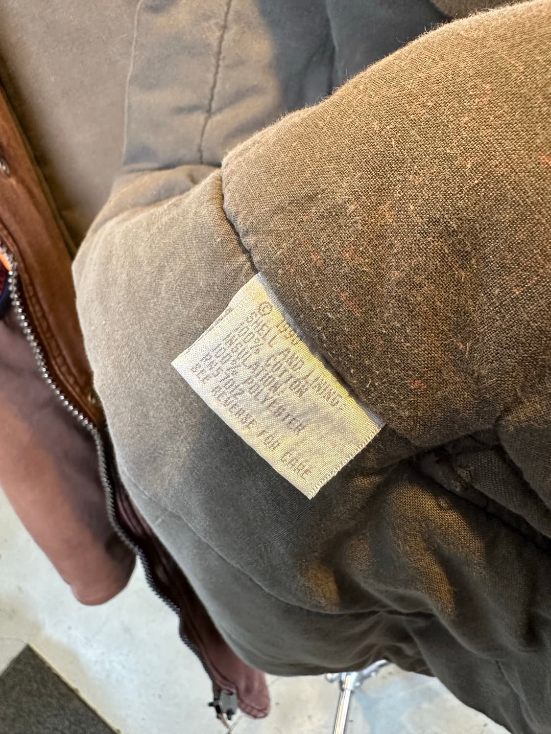 90s NFL 미리지 미식축구 클리블랜드 브라운스 파카 1990 상품이미지10