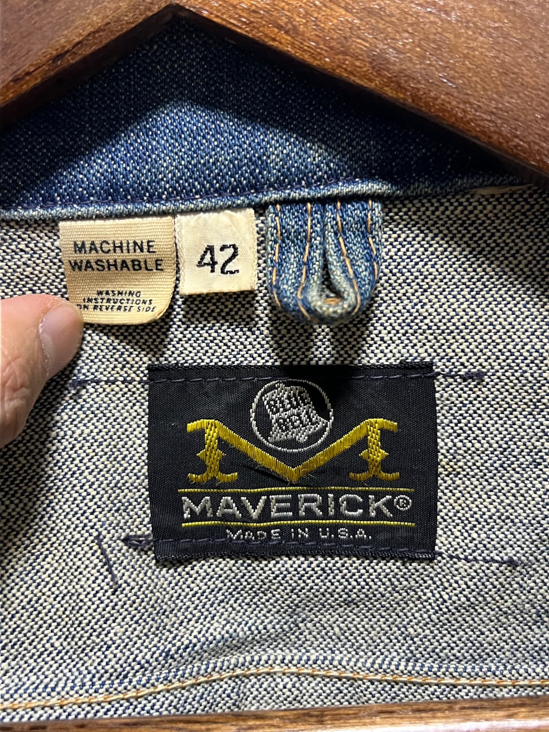 70s Maverick 매버릭 랭글러 24mjz 42(103) 상품이미지4