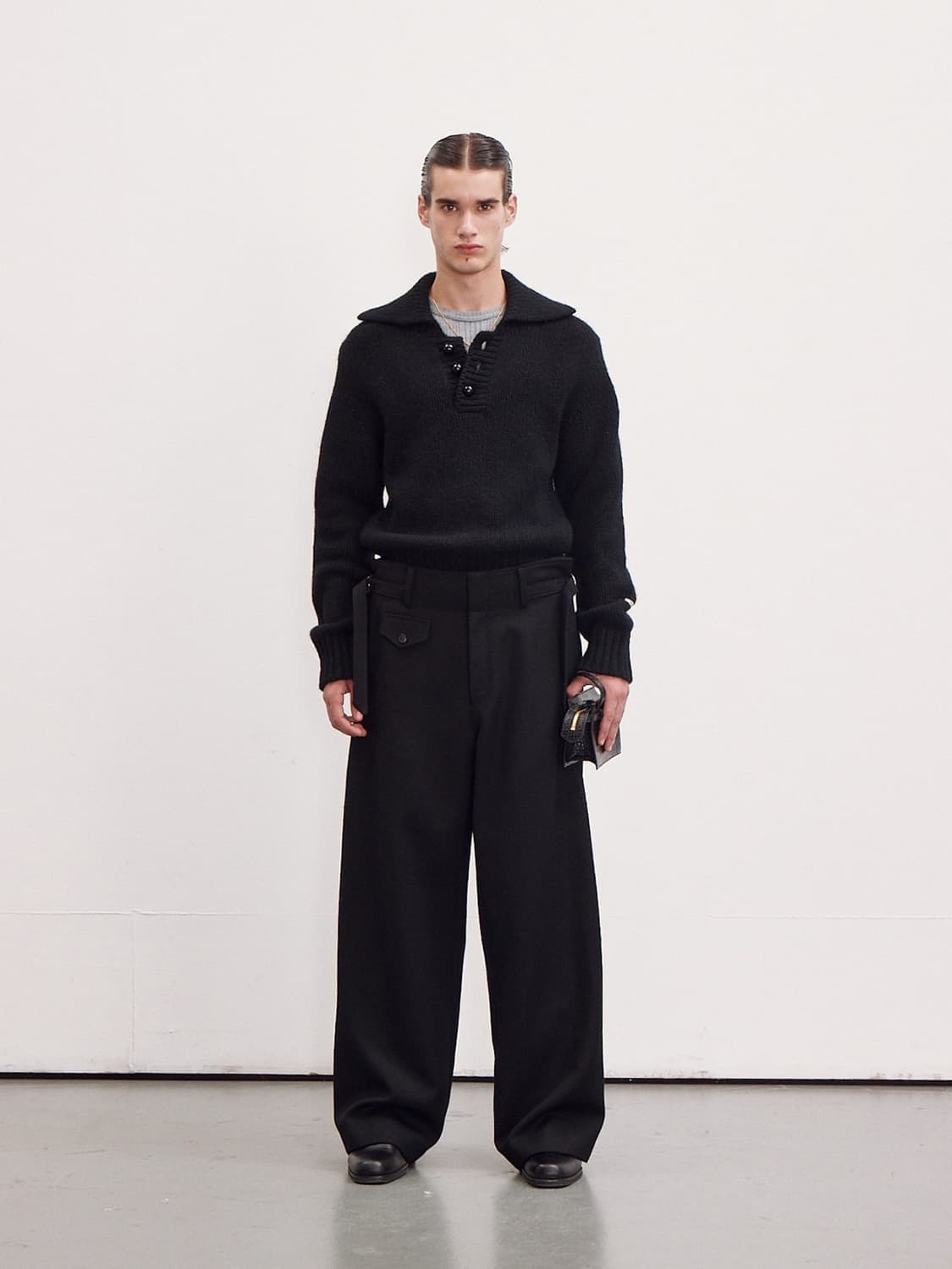 렉토 페이톤 슬랙스 블랙 M 상품이미지2