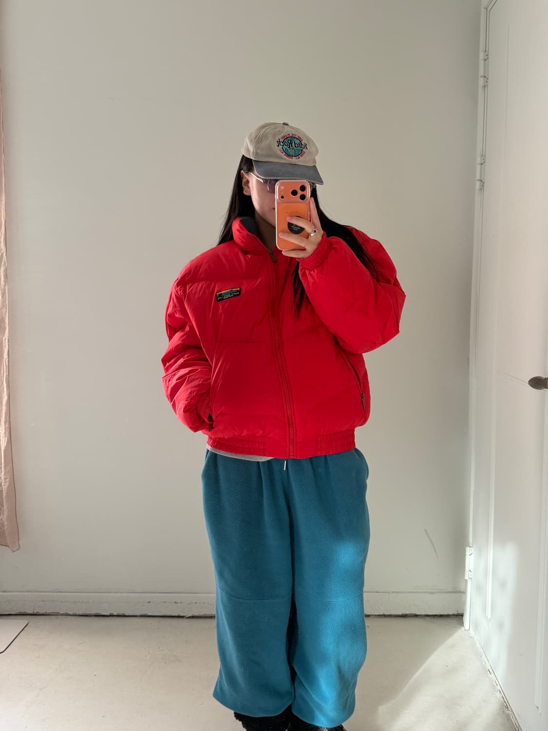 빈티지 올드스쿨 구스다운 패딩 상품이미지2