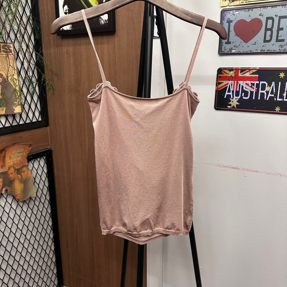 Nobespazio Rose Gold Sleeveless Top  상품이미지2